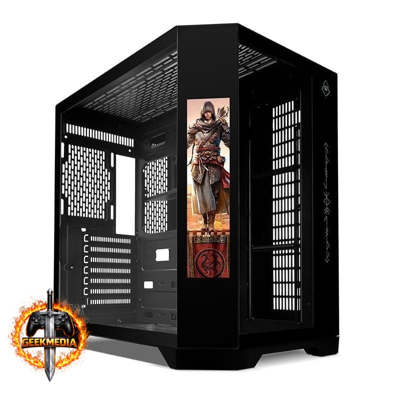 Gabinete Gamer Mancer CV700X Mid-Tower com Tela LCD