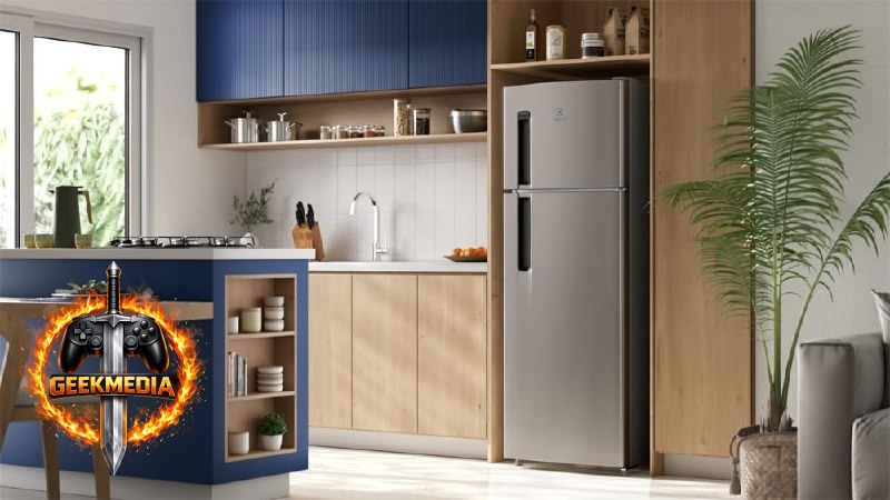 Geladeira Electrolux Frost Free 320L Duplex Inox Look