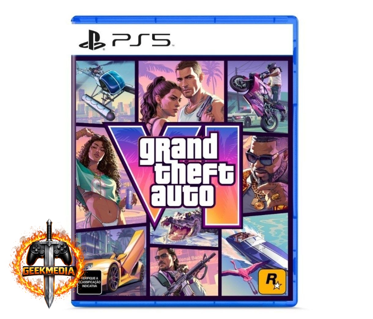 Jogo Grand Theft Auto GTA VI 6, PS5