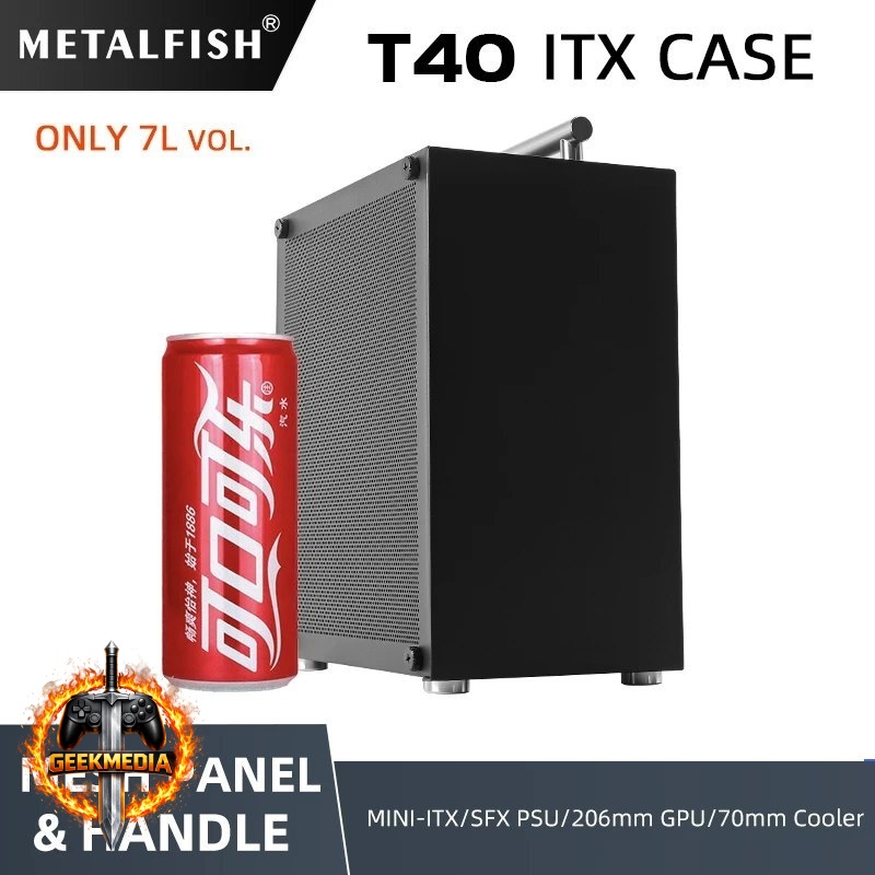 Gabinete Metalfish T40 Mini ITX 7L