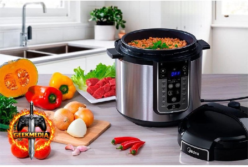 Panela de Pressão Elétrica Midea 6L