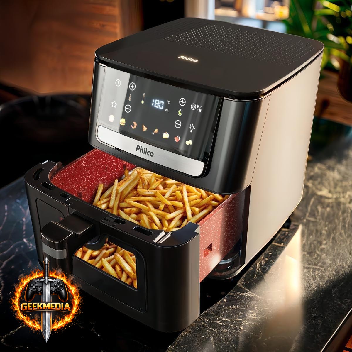 Air Fryer Philco 6,5L