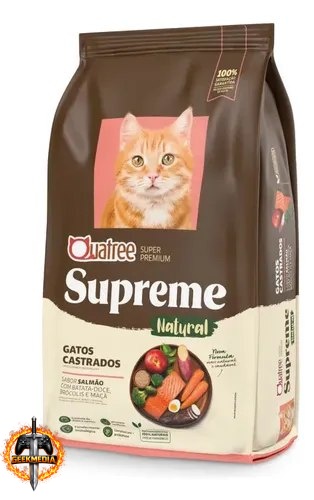 Ração Quatree Life Gatos Salmão Arroz 10kg