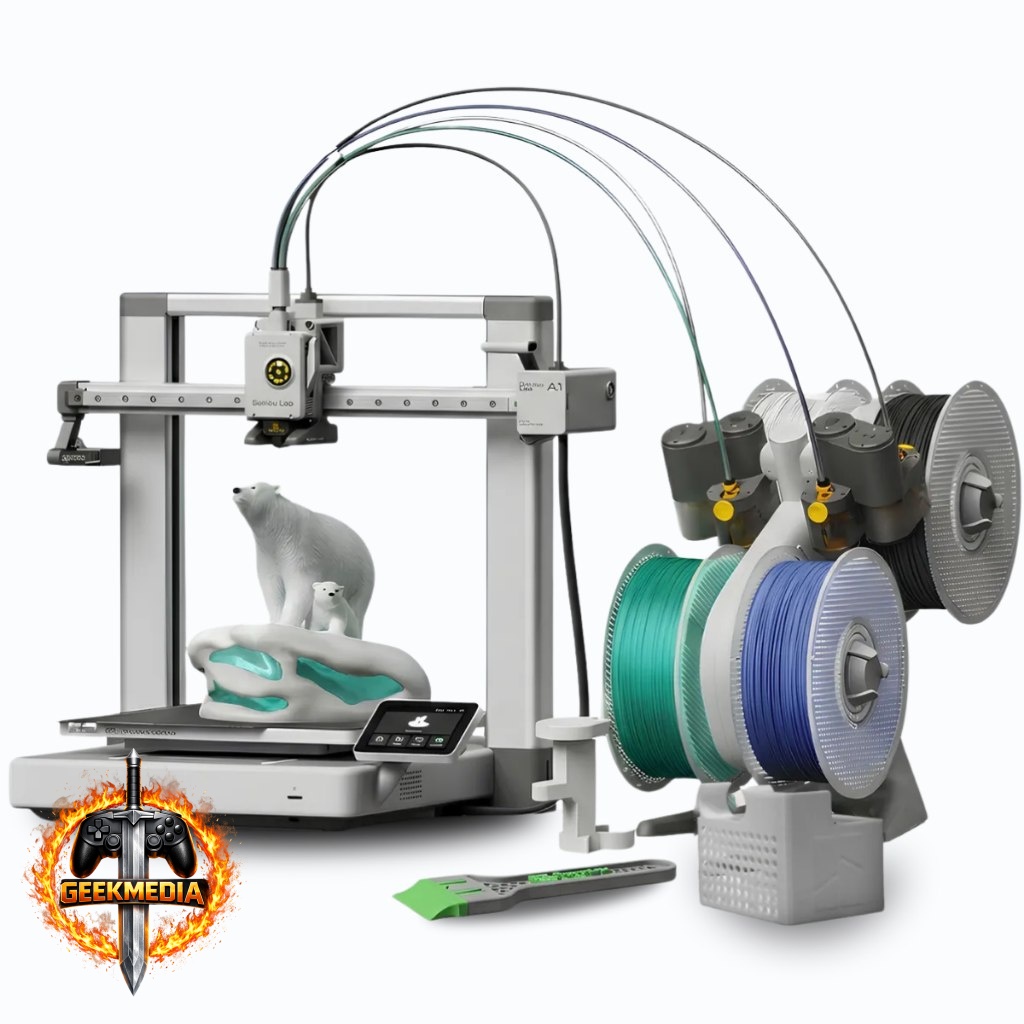 Impressora 3D Bambu Lab A1 Com AMS Lite