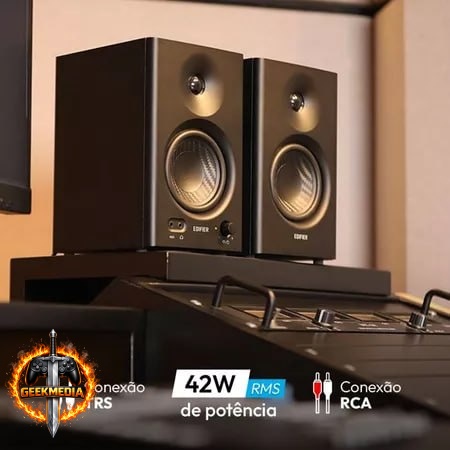 Monitor de Áudio MR4 Edifier 42W RMS