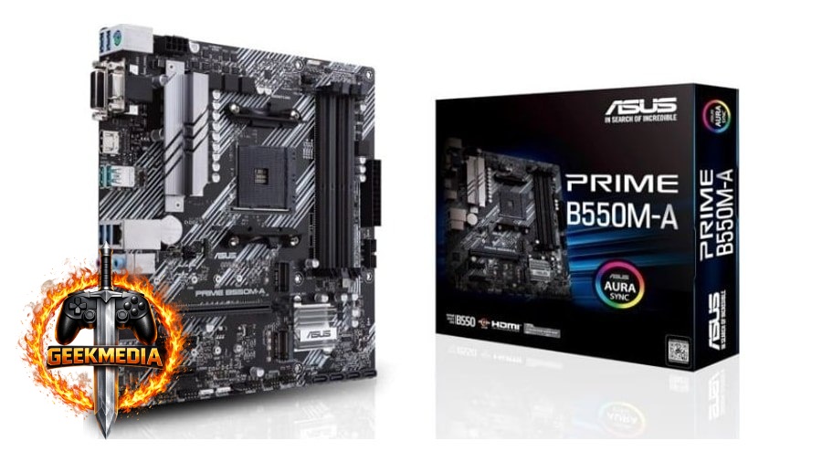 Placa Mãe ASUS PRIME B550M-A AM4
