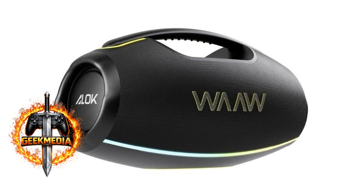 Caixa de Som WAAW by ALOK HYPERBOOM 1000 Bluetooth