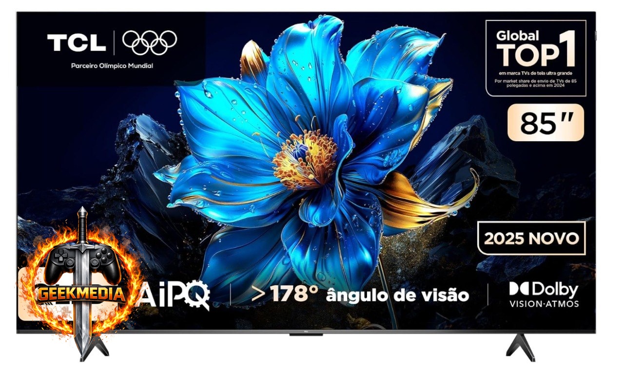 Smart TV TCL 85 Polegadas QLED 4K P7K
