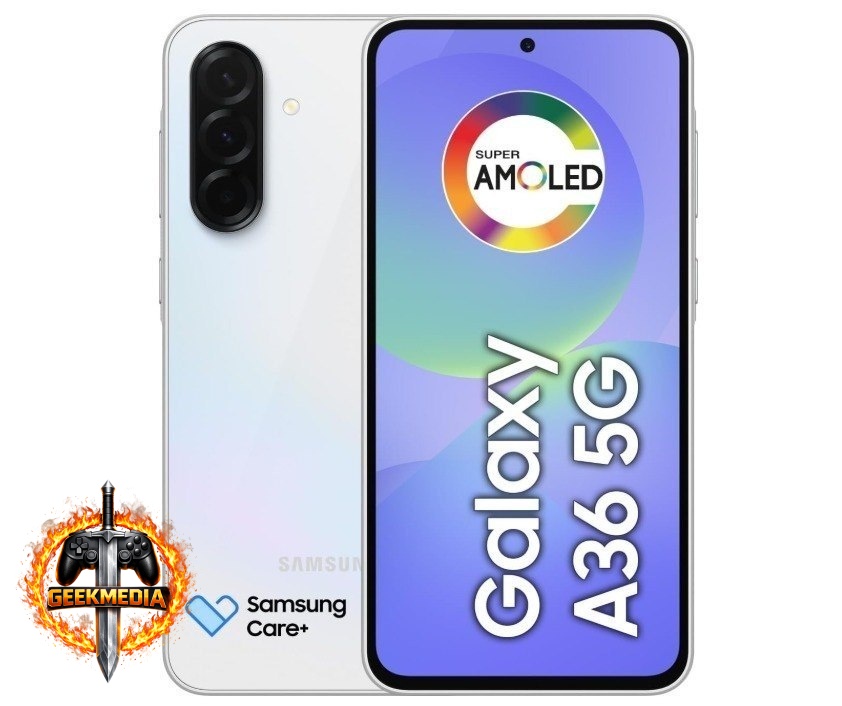 Smartphone Samsung Galaxy A36 5G 128GB Branco