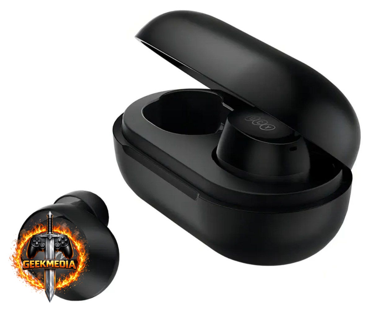 Fone QCY T27 Arcbuds Lite Bluetooth 5.3 Preto
