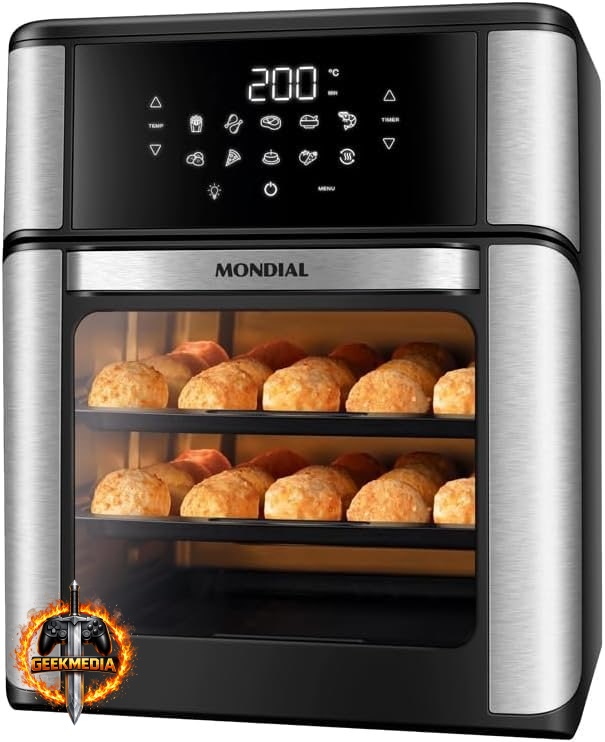 Fritadeira Air Fryer Forno Oven MONDIAL 12L
