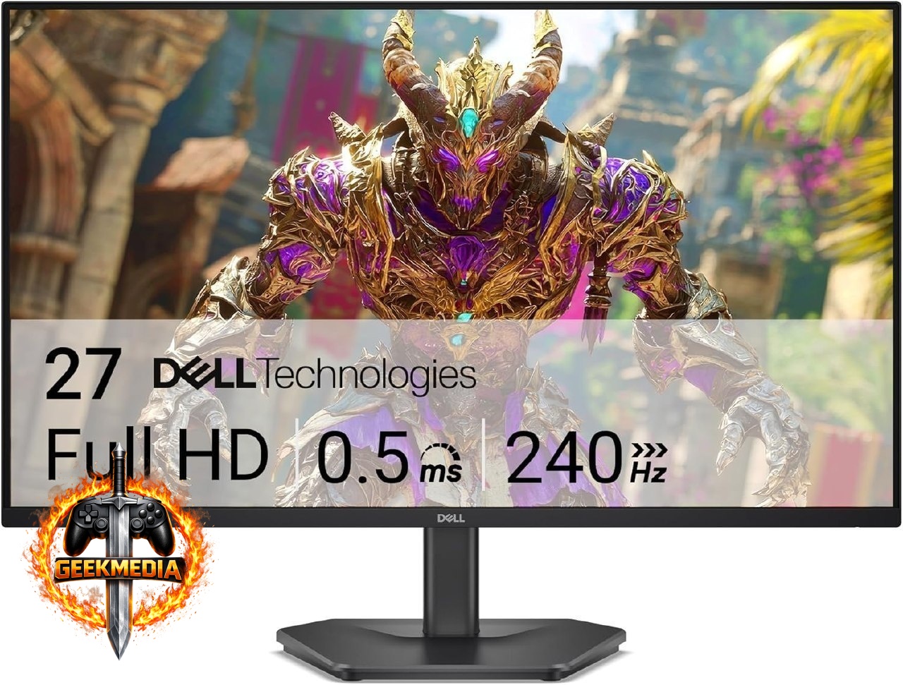 Monitor Dell 27" Full HD 240Hz IPS