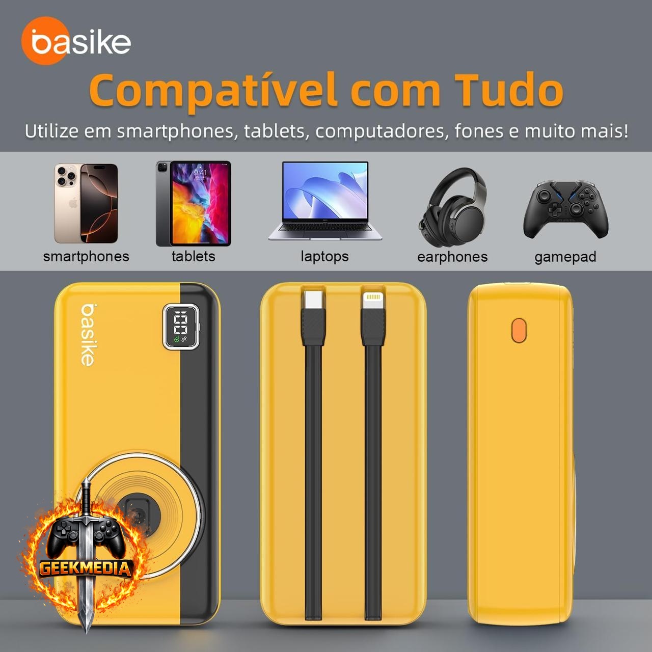 Power Bank Basike 30000mAh 22.5W
