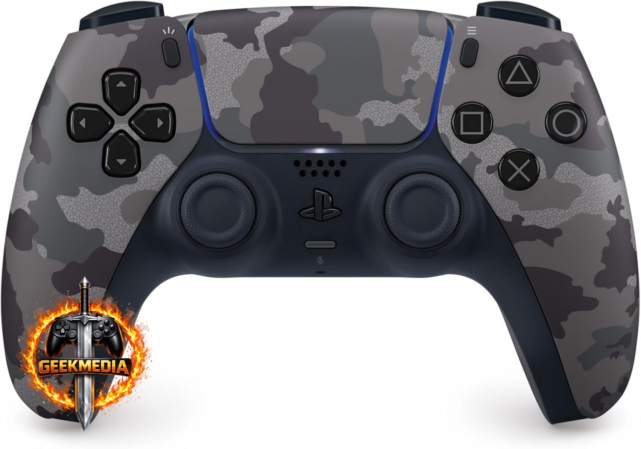 Controle DualSense Gray Camouflage