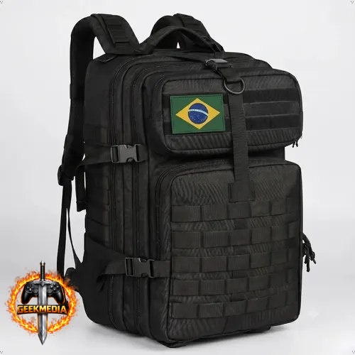 Mochila Tática Militar 50L Reforçada Impermeável