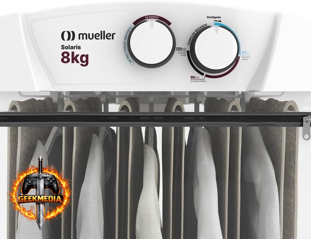Secadora de Parede de Roupa Mueller Solaris 8Kg 127V