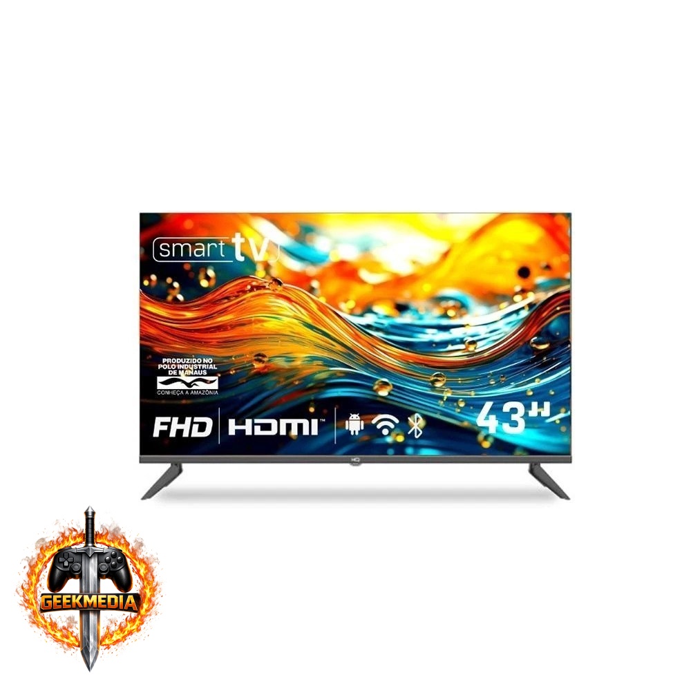 Smart TV HQ 43" Full HD Android 11 HQS43NKHM