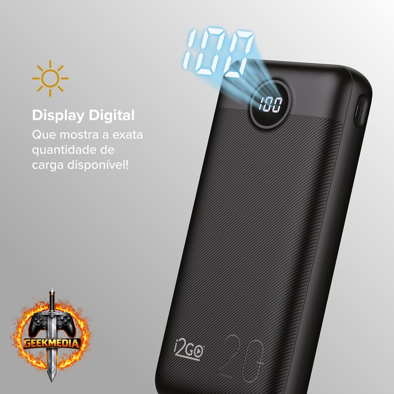 Power Bank i2GO 20.000mAh 20W