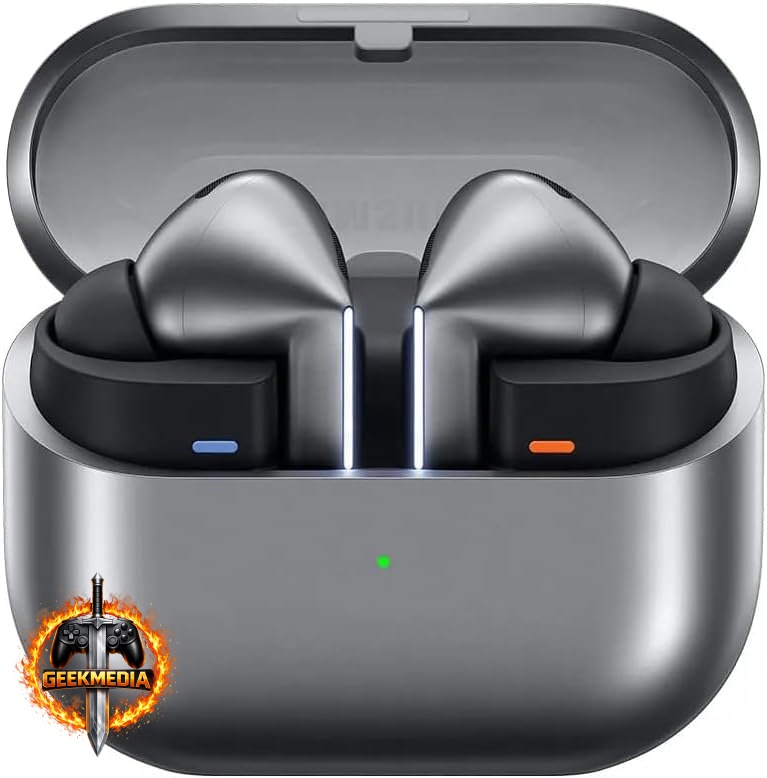 Samsung Galaxy Buds3 Pro - Cinza - Cancelamento de Ruído Inteligente