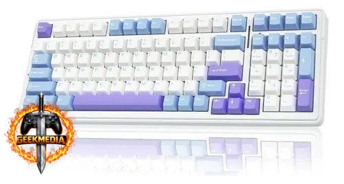 Teclado Mecânico Sem Fio Classroom F99 RGB 99 Teclas
