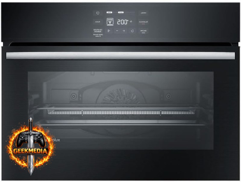 Electrolux Forno Elétrico Embutir Multifuncional 50L Preto OE5EA