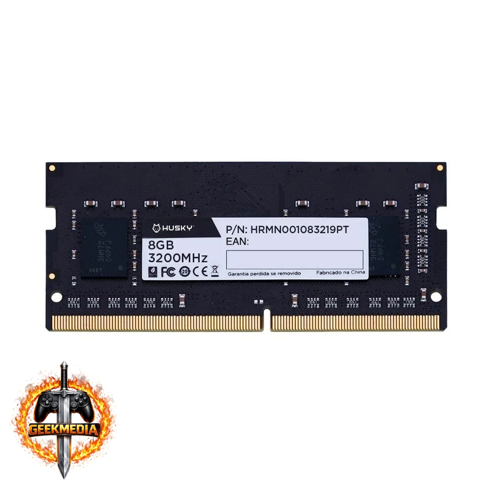 Memória RAM para Notebook Husky 8GB DDR4 3200MHz