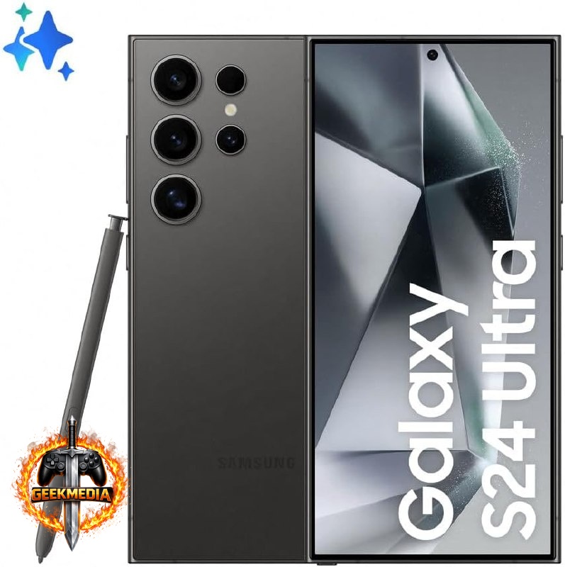 Samsung Galaxy S24 Ultra - 256GB 12GB RAM - Titânio Preto