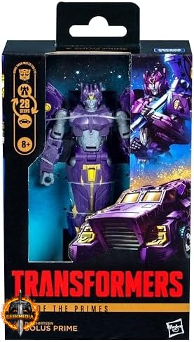 Figura de Ação Transformers Generations Deluxe Solus Prime