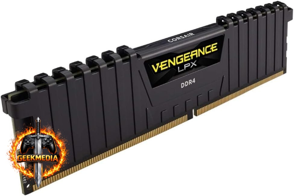 Memória DDR4 16GB PC3200 Vengeance LPX Preto