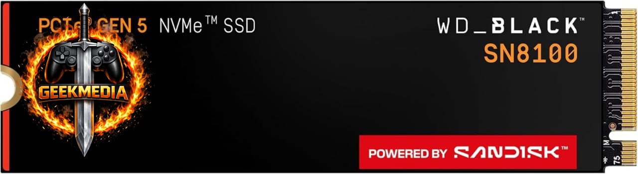 WD_BLACK SN8100 2TB NVMe SSD Gen 5 PCIe 5.0