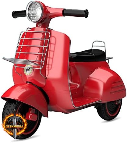 Lambreta Elétrica 6V Vermelha