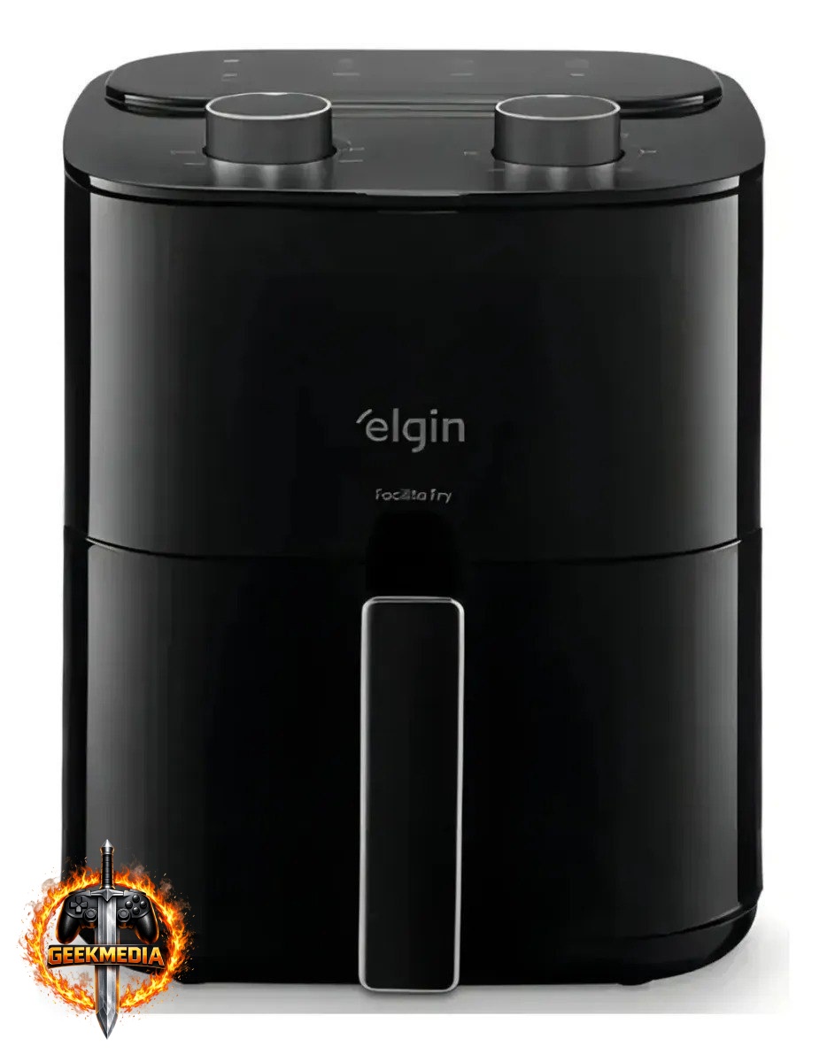 Fritadeira Air Fryer Facilita Fry 3,5L Preta Elgin
