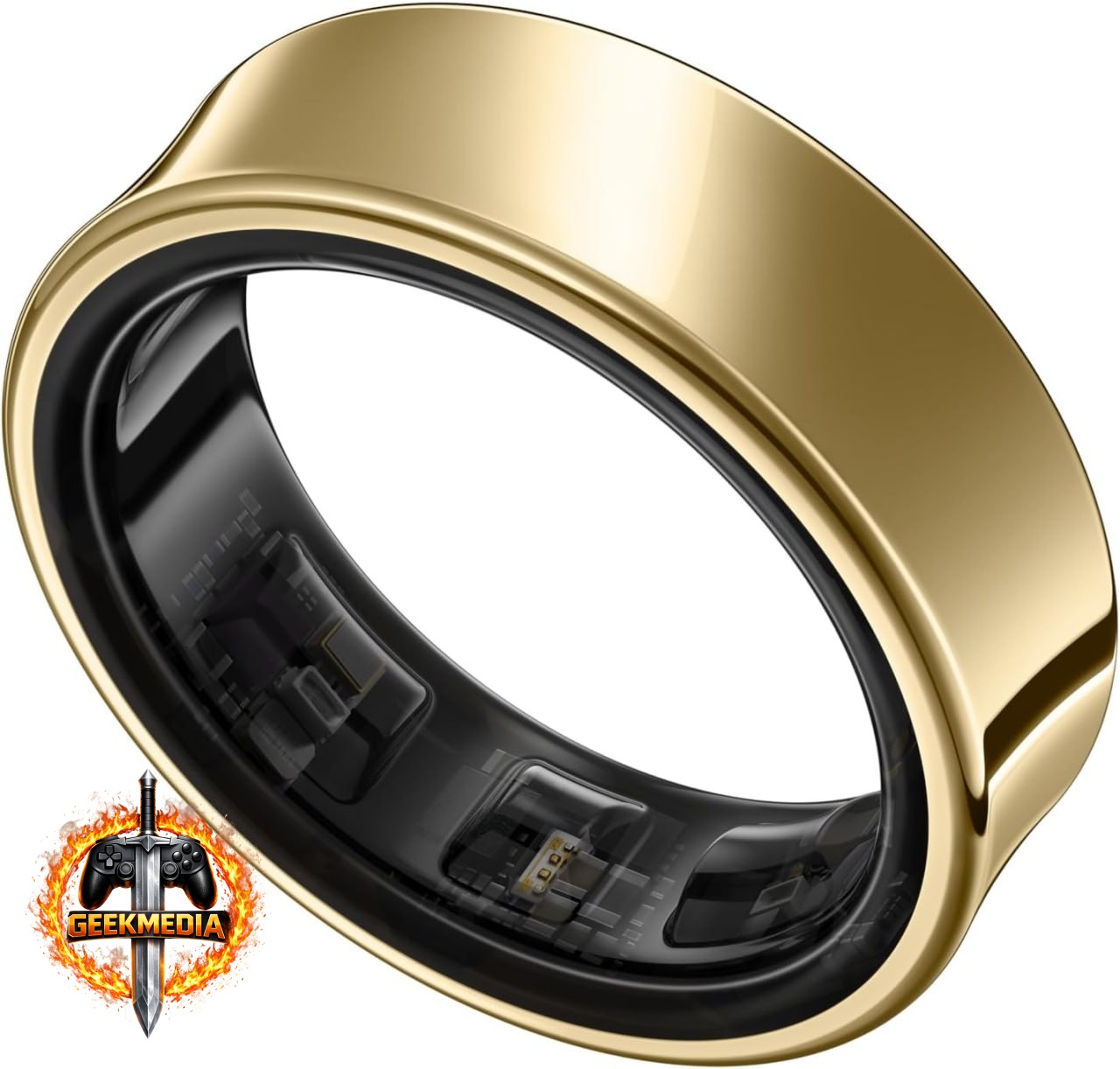Galaxy Ring Samsung, Titânio Dourado