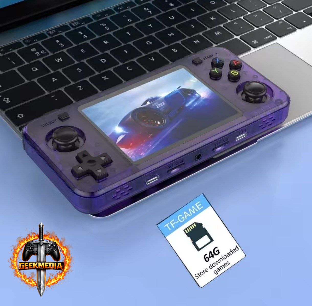 Console Portátil R36H Purple 64GB