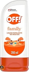 Family Loção Repelente de Insetos e Mosquitos 200ml