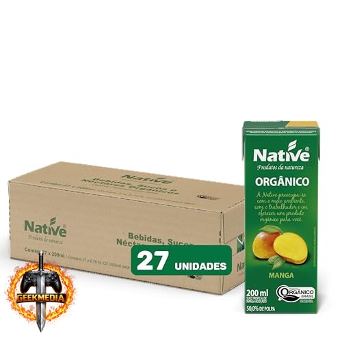 Pack Suco de Manga Orgânico Native 27x200ml