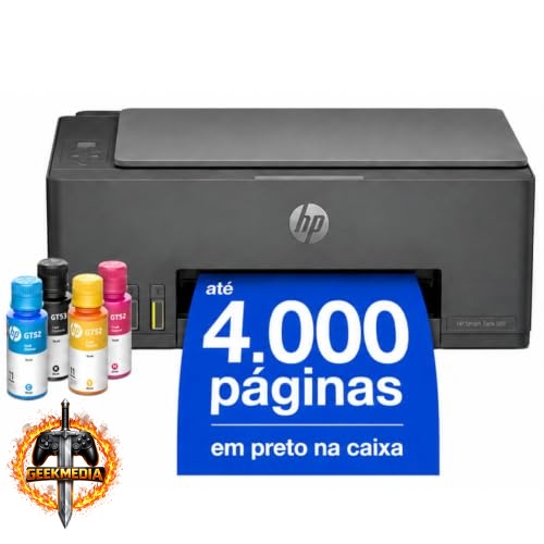 Impressora Multifuncional HP Smart Tank 589 Tanque de Tinta Colorida
