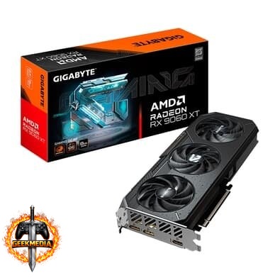 Placa de Vídeo Gigabyte RX 9060 XT Gaming OC
