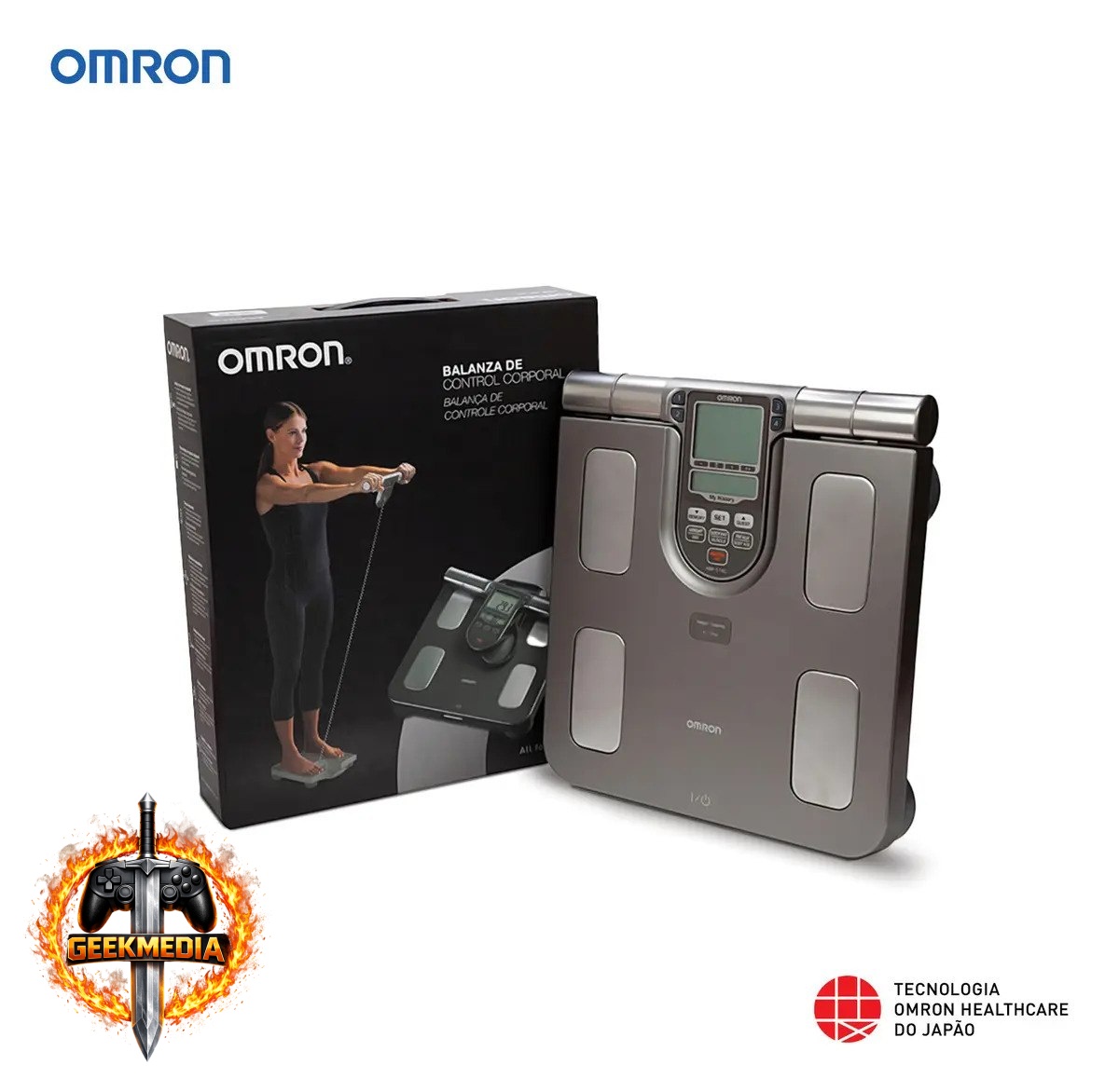 Balança Digital Corporal Omron HBF-514 Bioimpedância