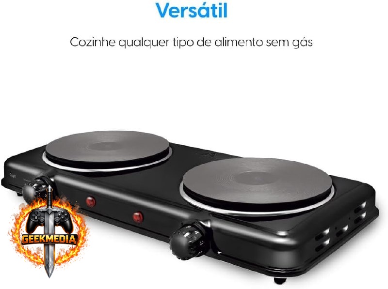 Cooktop Elgin Double Cook 2 Bocas