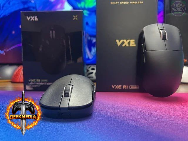Mouse Sem Fio Dragonfly R1 Se PAW3395SE 500mAh