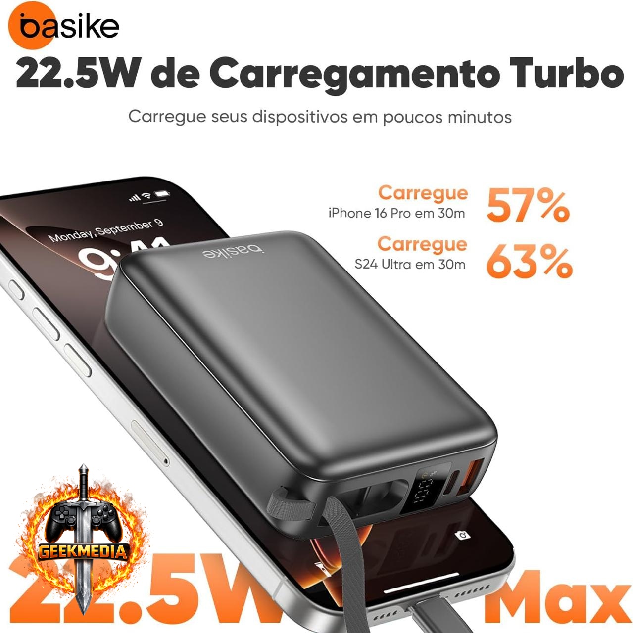 Power Bank Basike 20000mAh