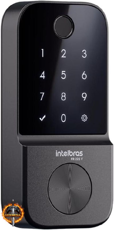 Fechadura Digital Intelbras FR 221V De Embutir
