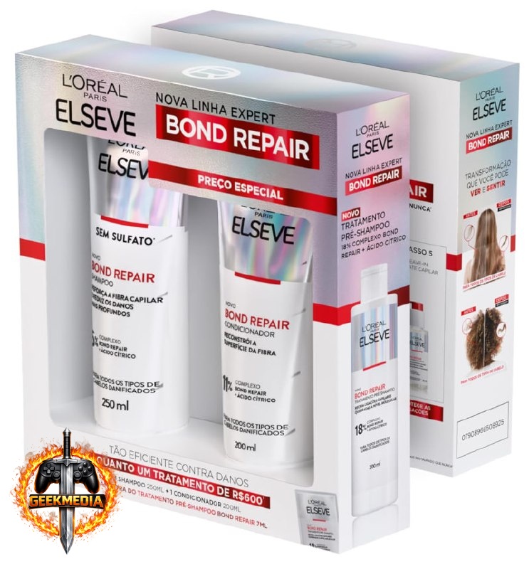 Kit Reparação Molecular L'Oréal Paris Elseve Bond Repair