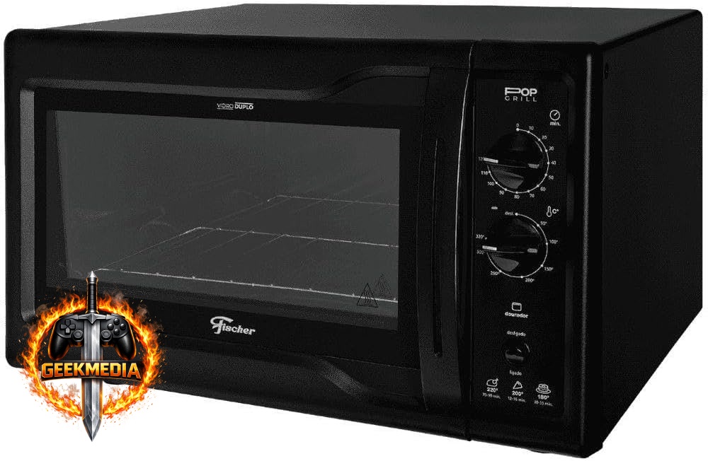 Fischer Forno Elétrico Bancada 44L Black 127V - Grill
