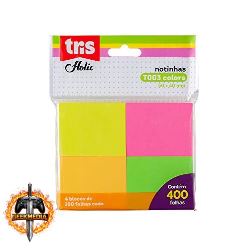 Nota Autoadesiva Tris Multicor