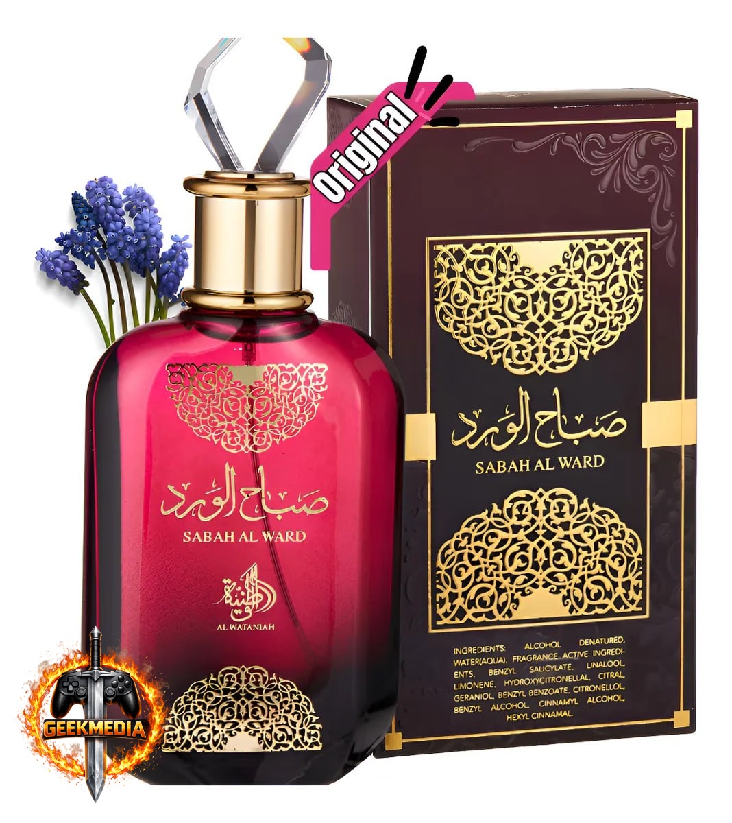 Perfume Sedutor Árabe Sabah 100ml - Feminino Original