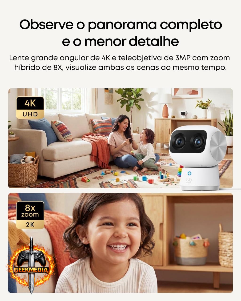 Câmera de Segurança eufy S350