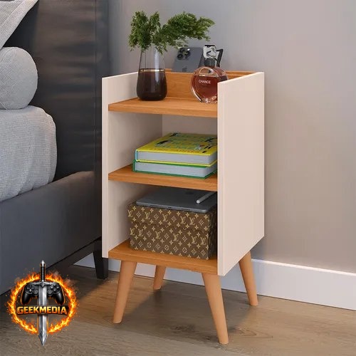 Mudor P/ Cama Box Compacto C/ Prateleira Max