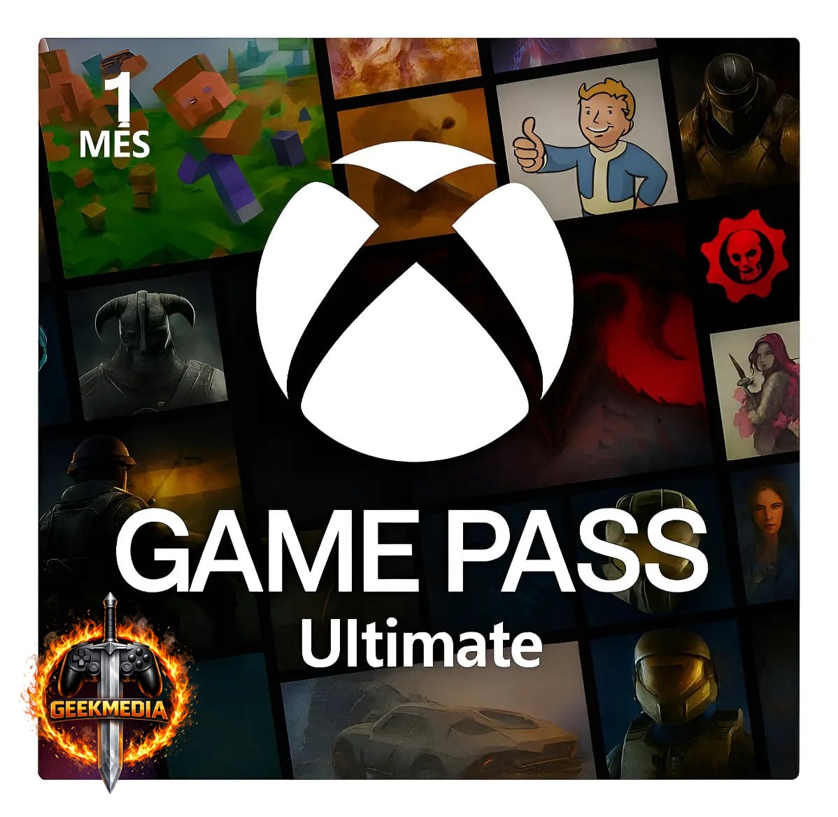 Game Pass Ultimate 1 Mes Assinatura Física Brasil